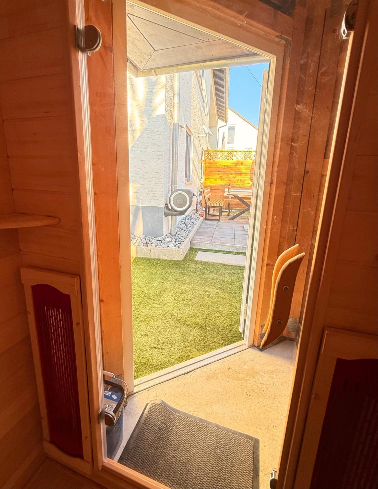 Ferienwohnung Im Usseltal - Zirben Spa - Monheimer Alb - Altmuehltal - Familie Geyer Daiting Monheim  Dış mekan fotoğraf